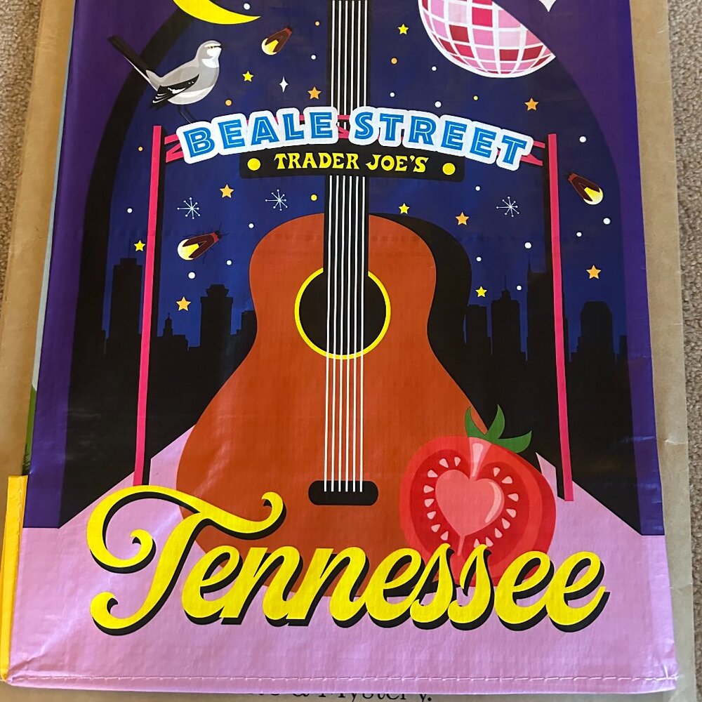 Trader Joe's Tennessee Reusable Grocery Tote Bag